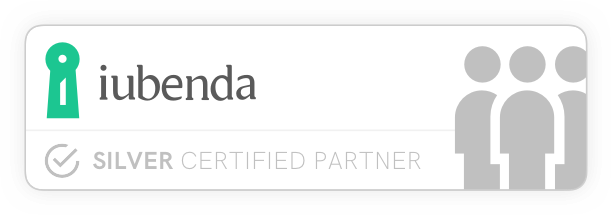 Iubenda Silver Certified Partner